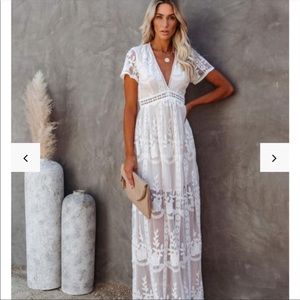 Vici floral maxi dress